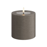DELUXE Unique Mocca LED Candle 10x10 - (UNI-0099)